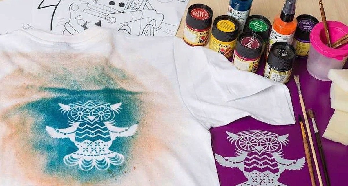 Мастер класс по росписи футболок