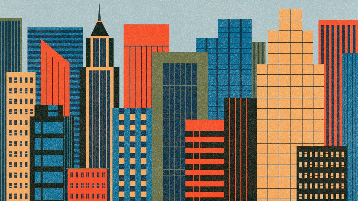 Нарисованный город