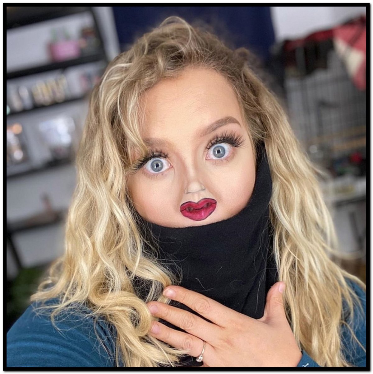 Макияж крошечные лицо