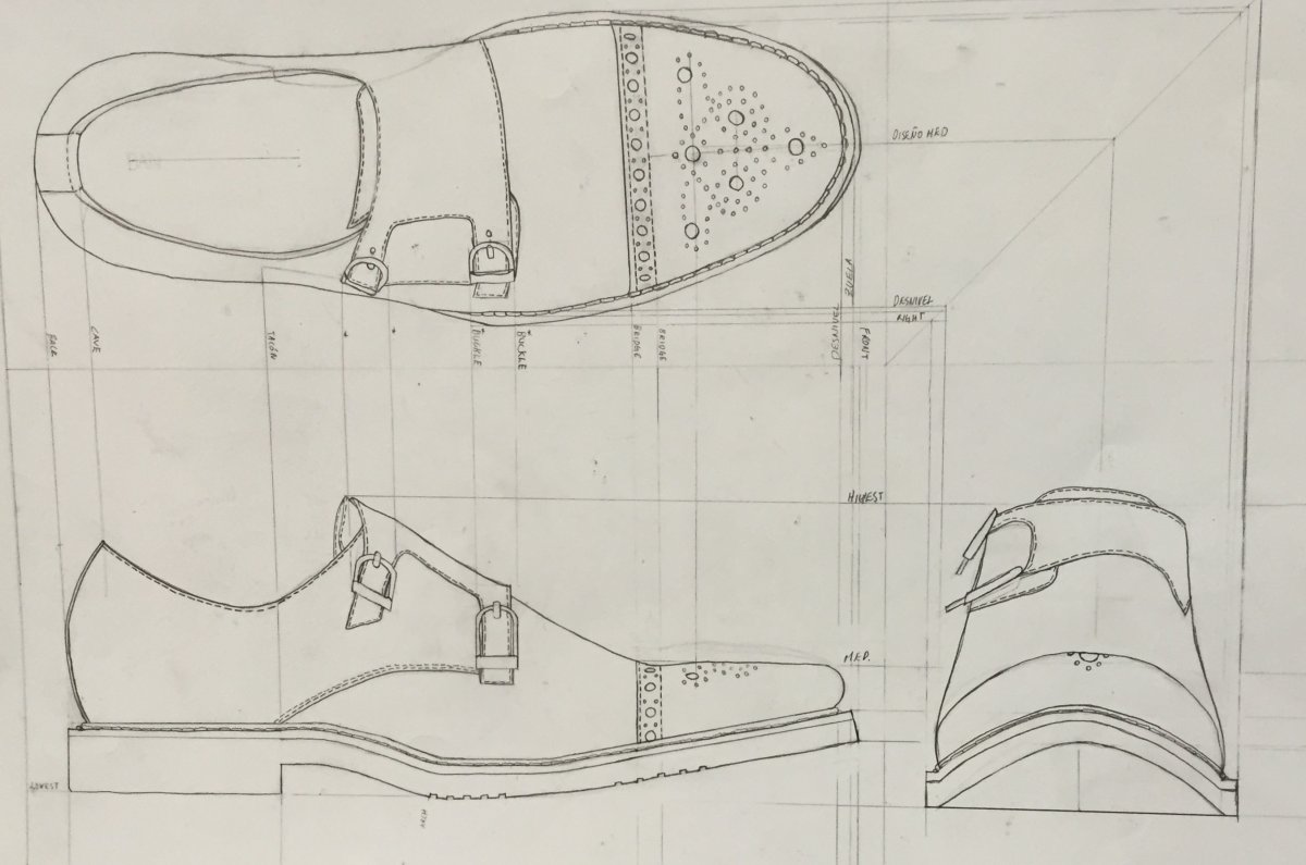 Черчение обуви