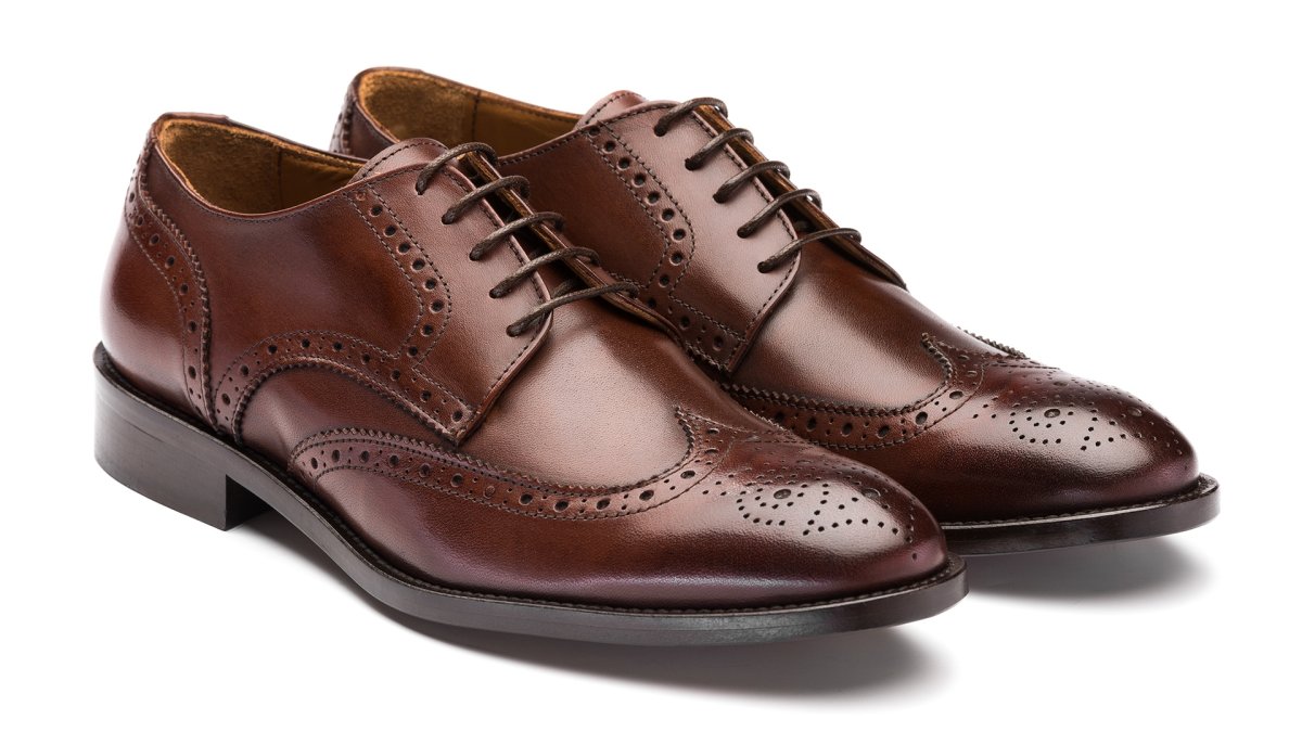 Ботинки Оксфорд брогги