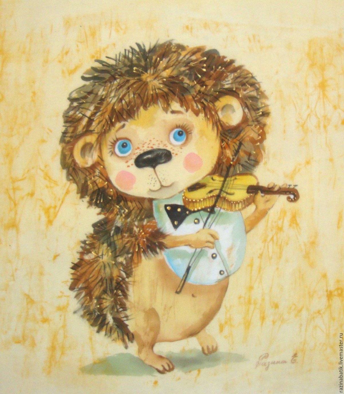 Художник Леонид Гармац ежики