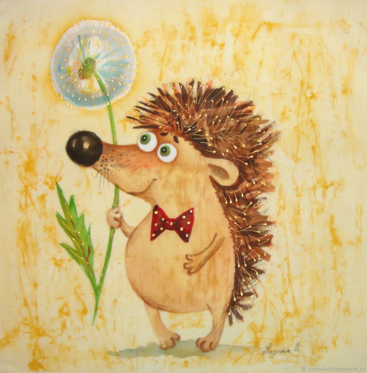 Иллюстрации с Ёжиком