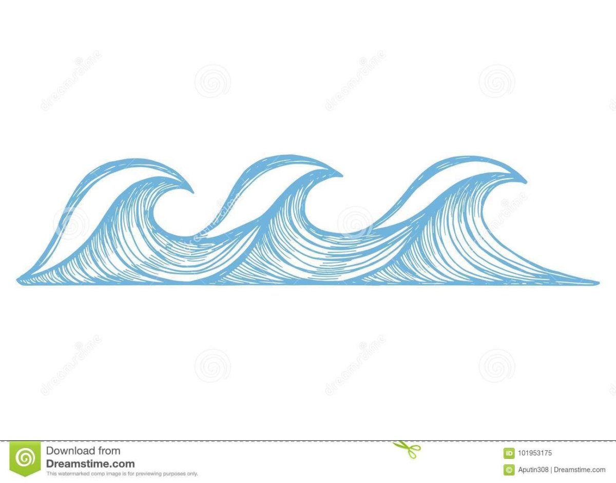 Волны схематично картинки