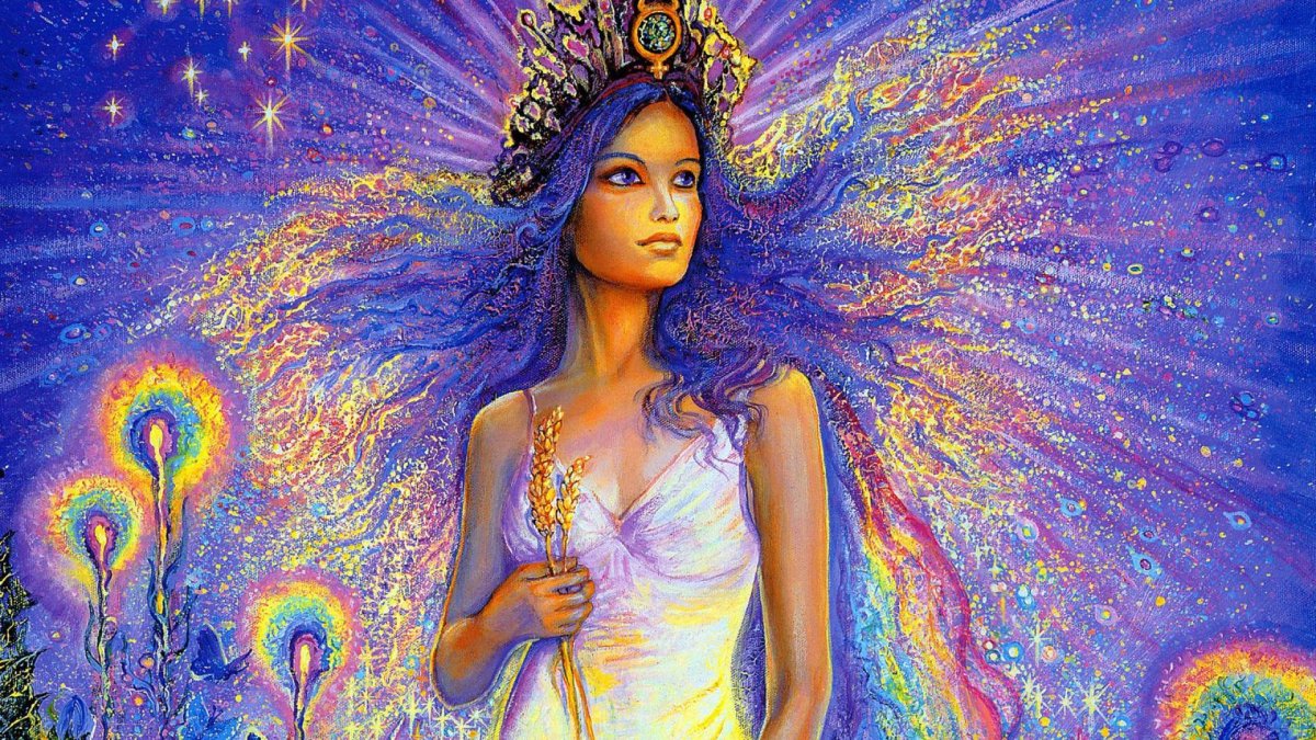 Жозефина Уолл картины знаки зодиака Дева