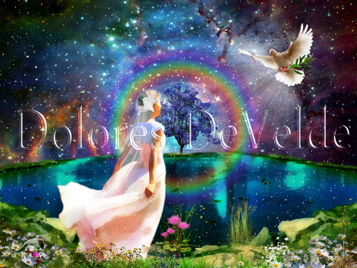 Картины христианской художницы Долорес де Вельде