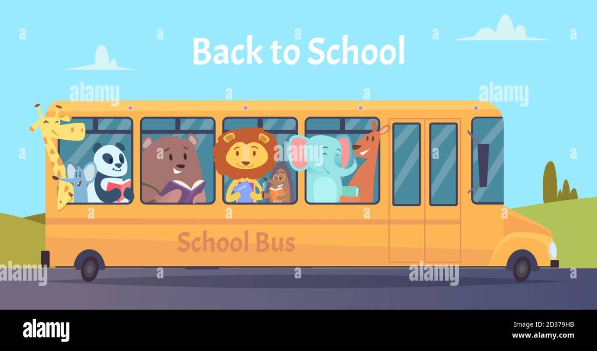 Картинка для печати жёлтый автобус с глазками