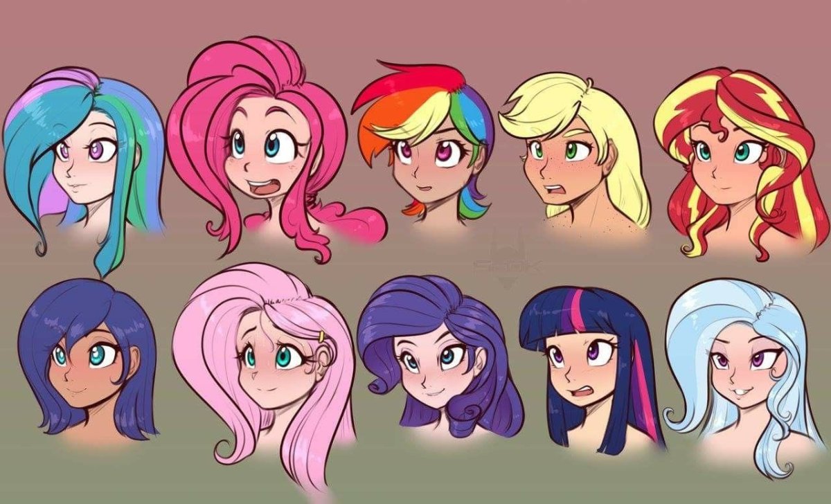 My little Pony хуманизация