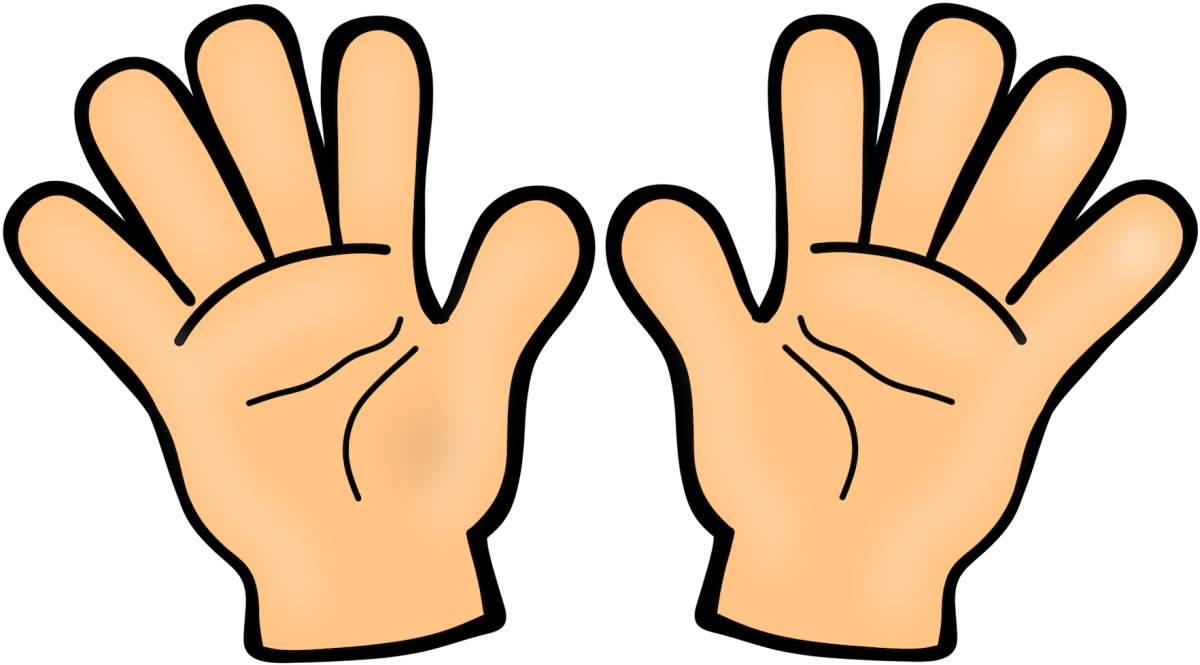 Рука мультяшный