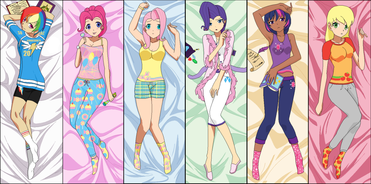 Эквестрия герлз дакимакура