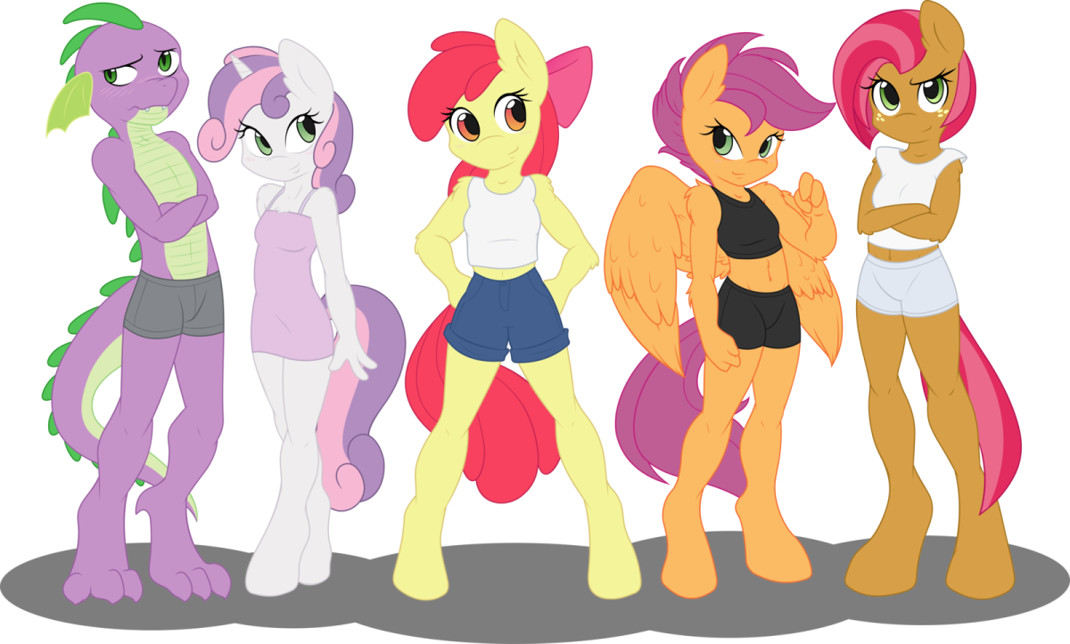 Рост персонажей МЛП