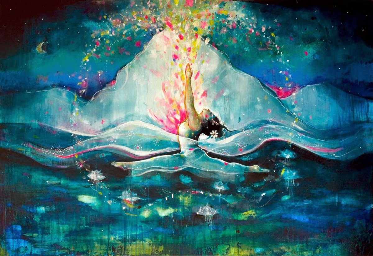 Расслабление живопись