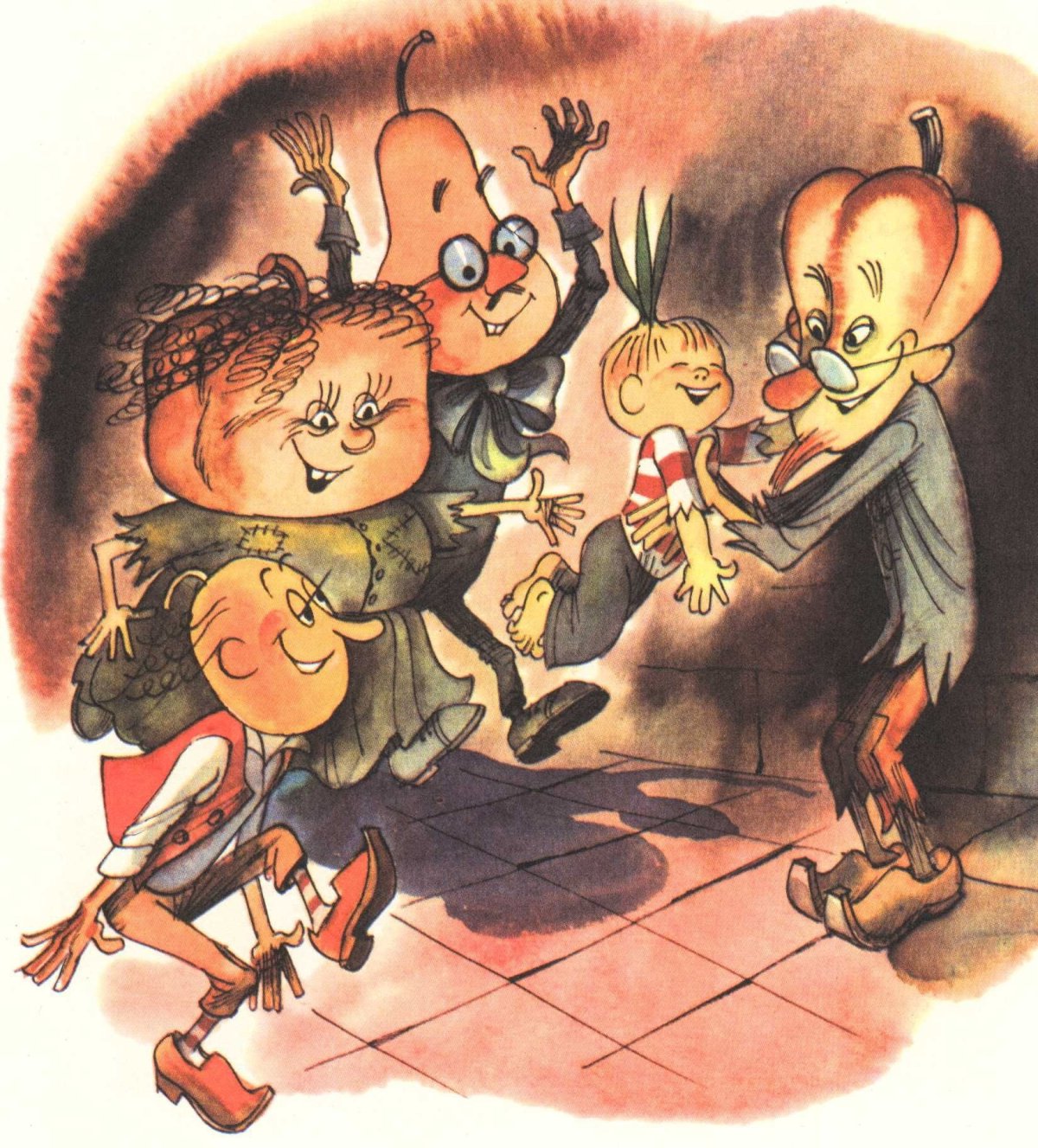 Картинки Чиполлино и его друзья