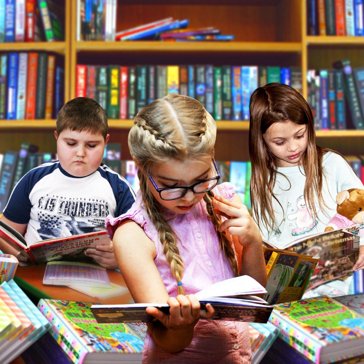 Ученик читает