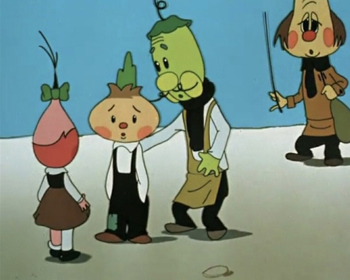 Чиполлино мультфильм 1961