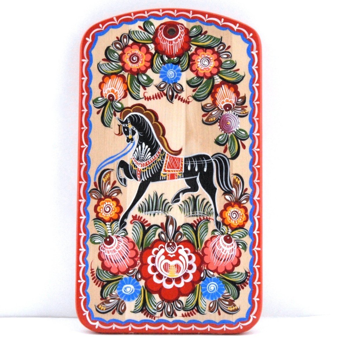 Композиционные схемы Городецкой росписи