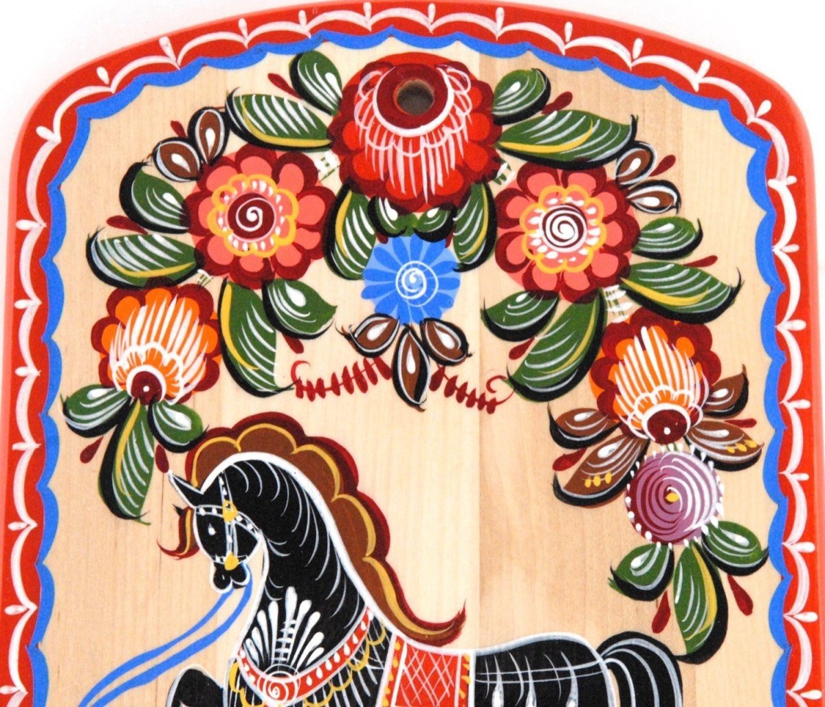 Городецкий конь поэтапное