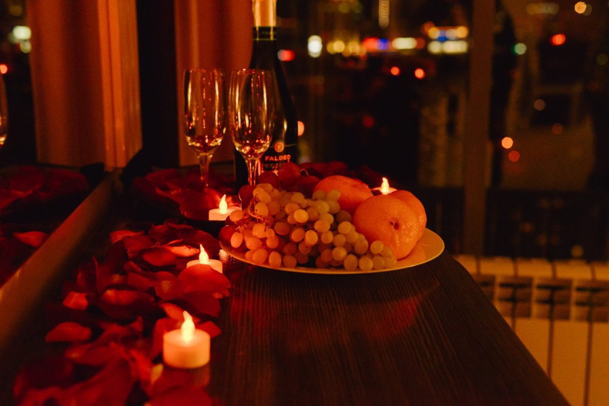 Свечи для романтического ужина