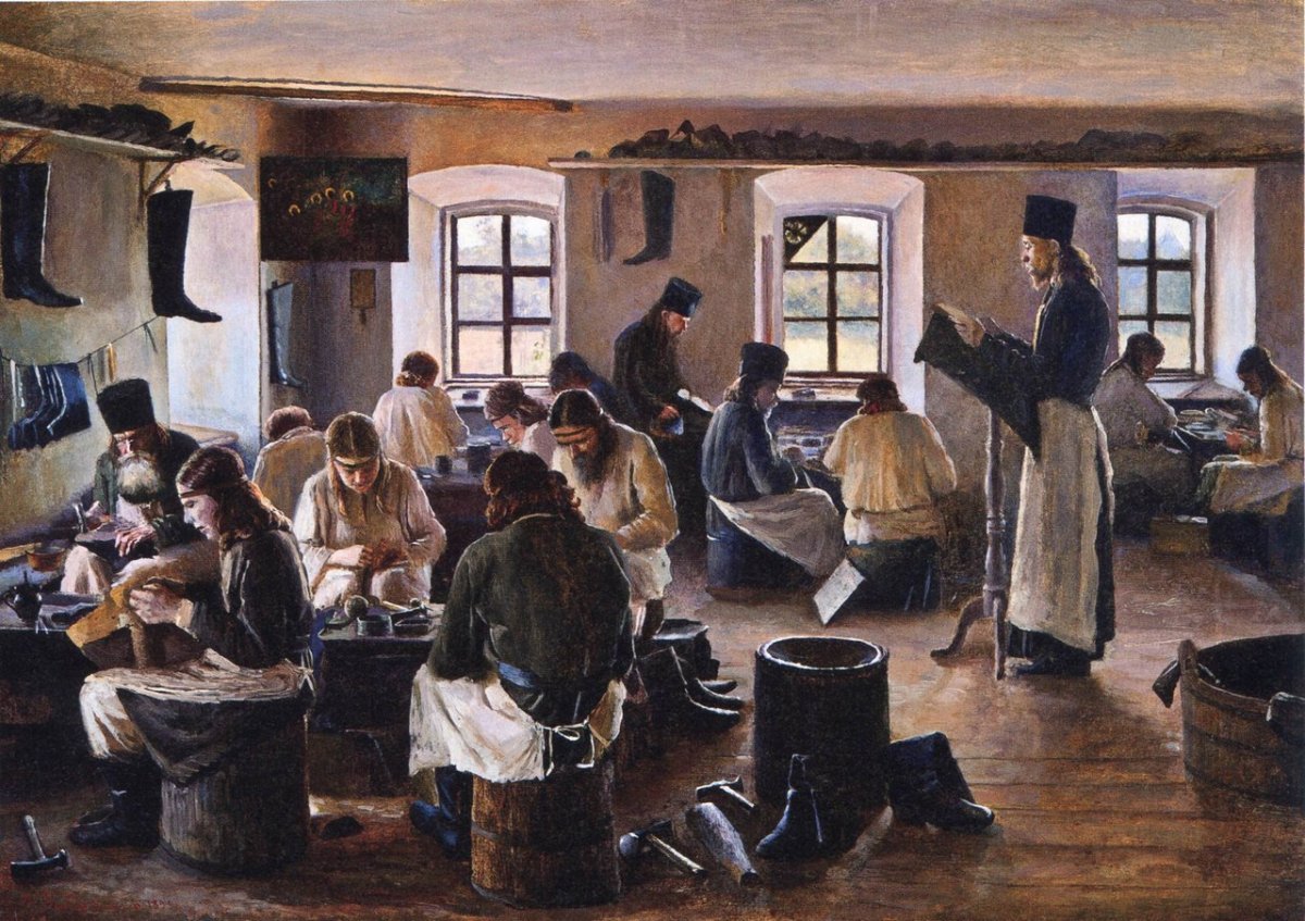 Бондаренко Владимир Архипович (1866-1900 гг.). Валаамские мастерские