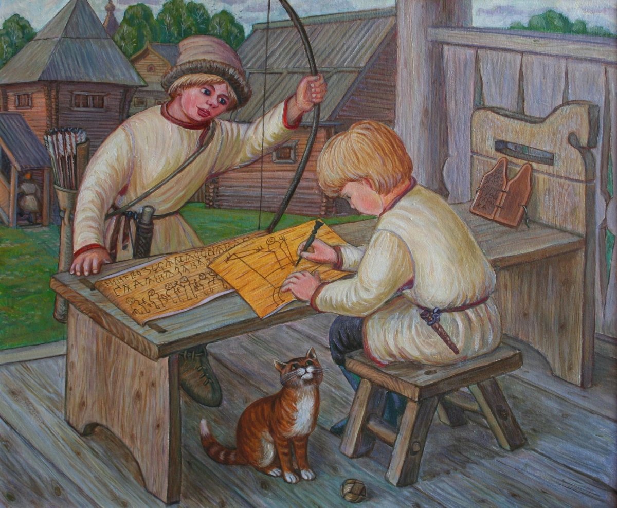 Древнерусские школы для детей