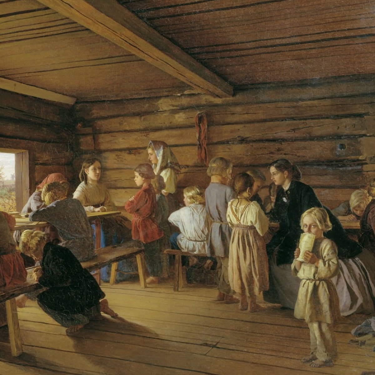 Максимов книжное научение картина