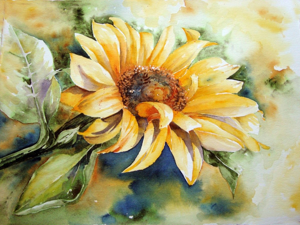 Ивонн Харри акварель