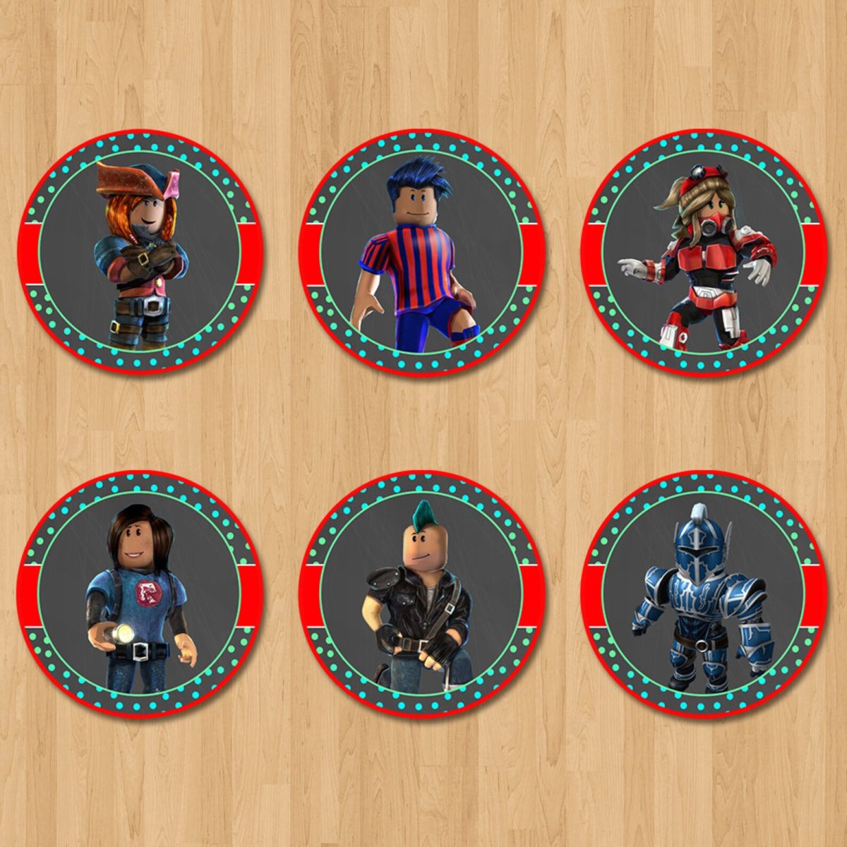 РОБЛОКС картинки для капкейков