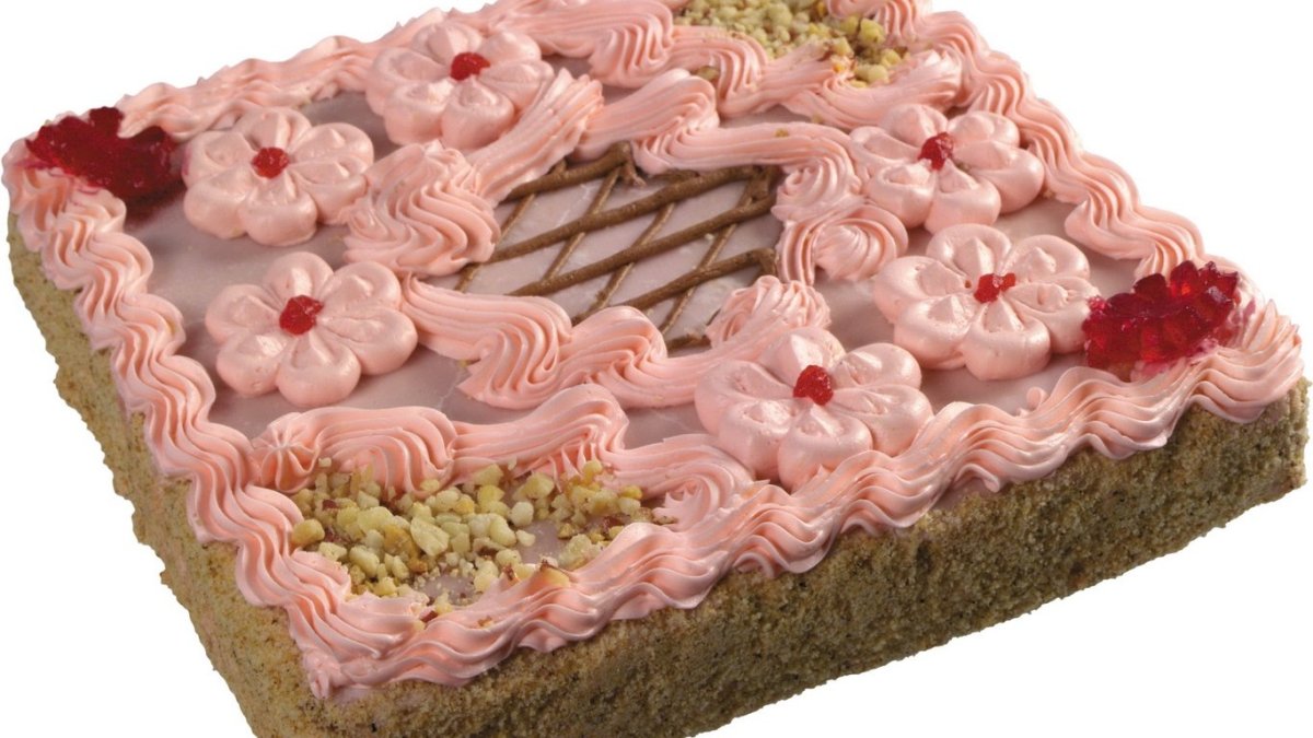 Торт масляный квадратный