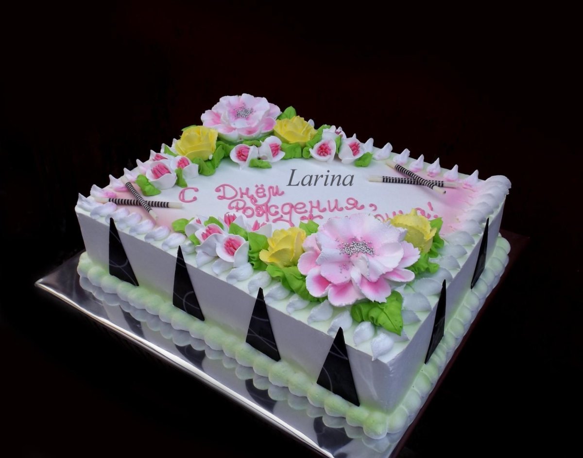 Прямоугольные тортики для ребёнка