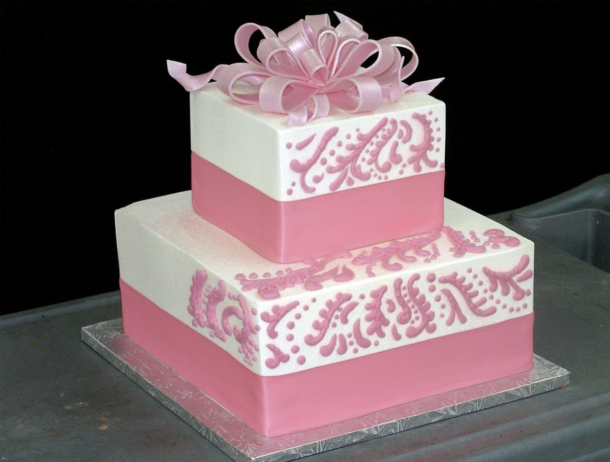 Квадратный торт