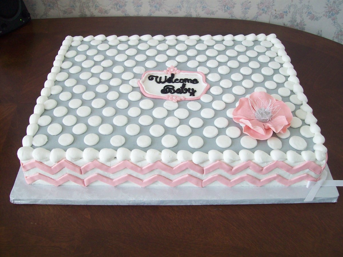 Торт прямоугольный кремовый