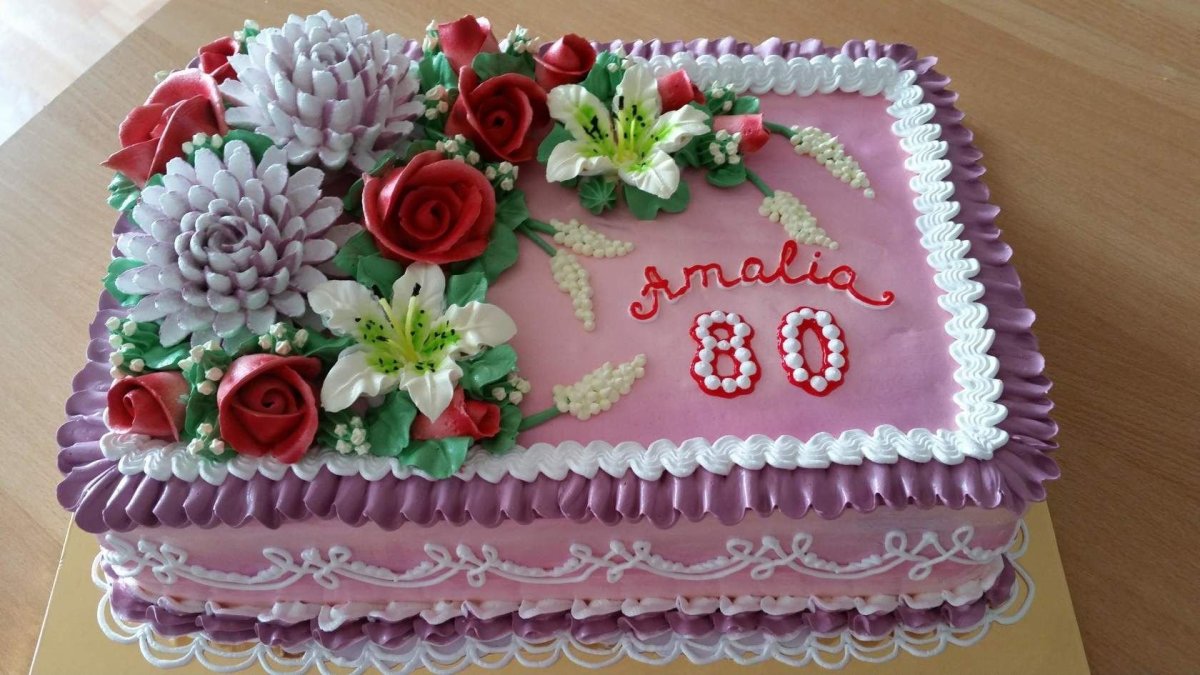 Квадратный кусок торта