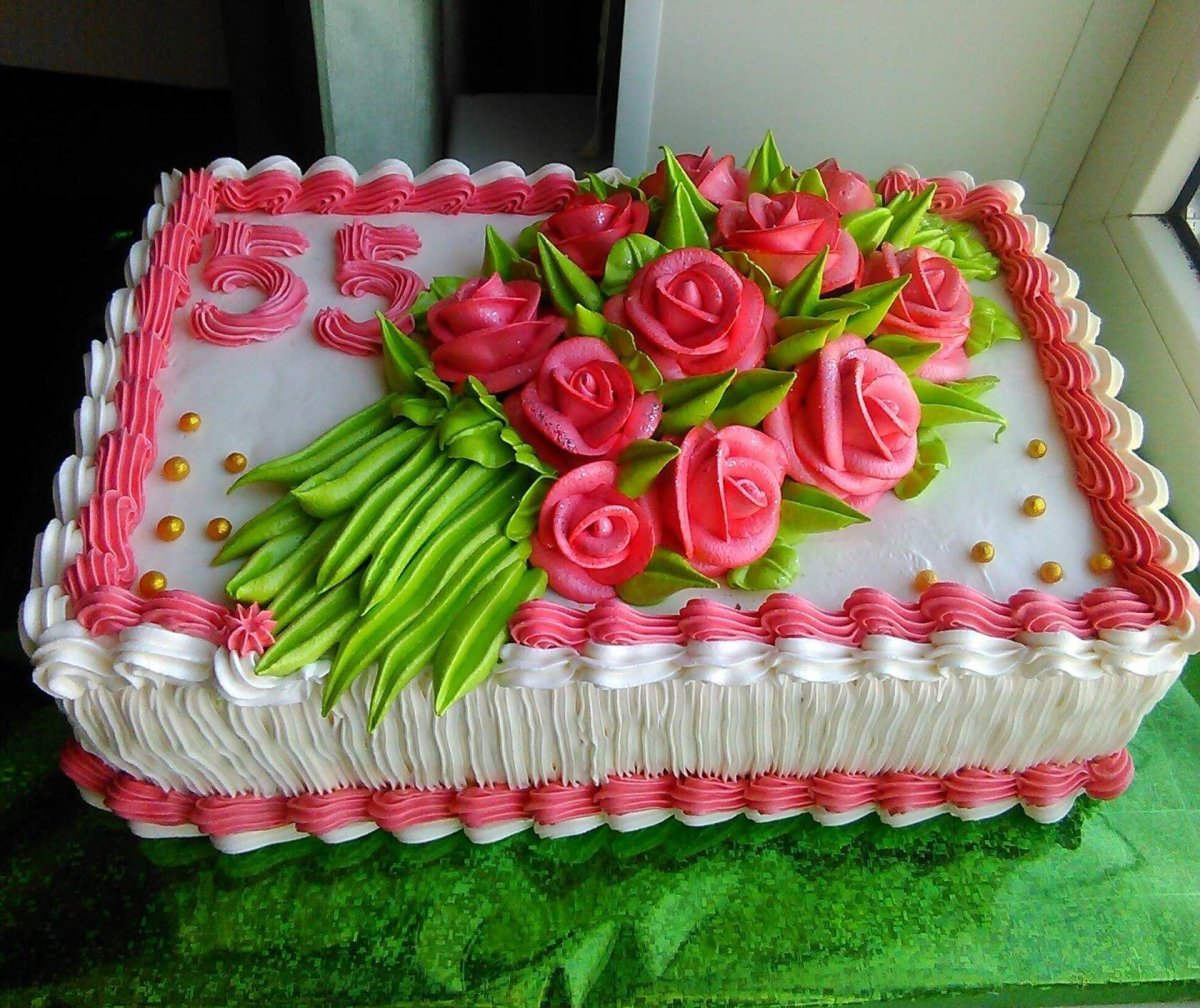 Кремовый торт для малыша