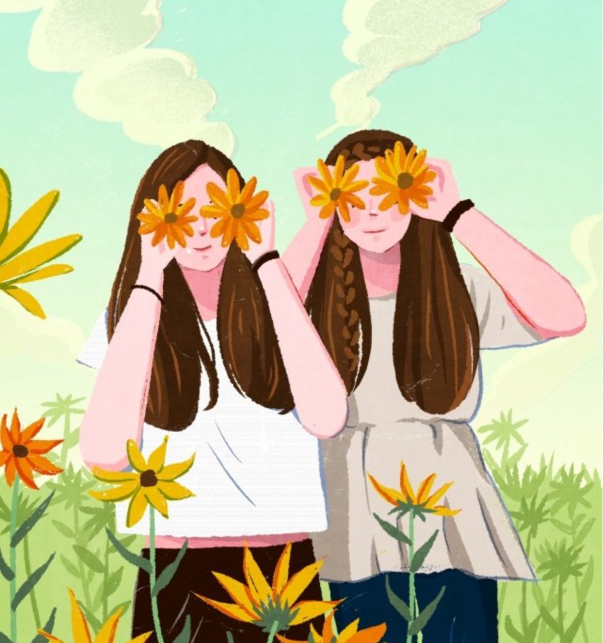 Дружба иллюстрация