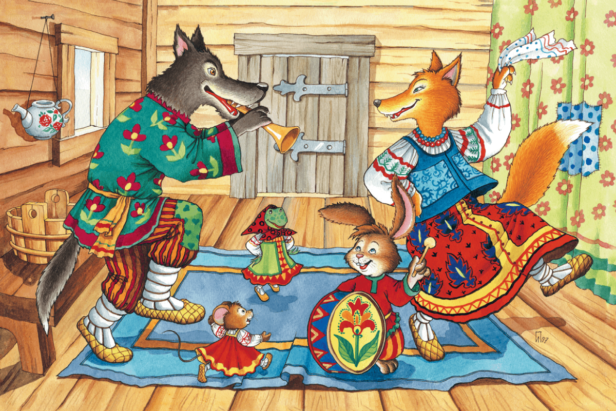 Лиса из колобка