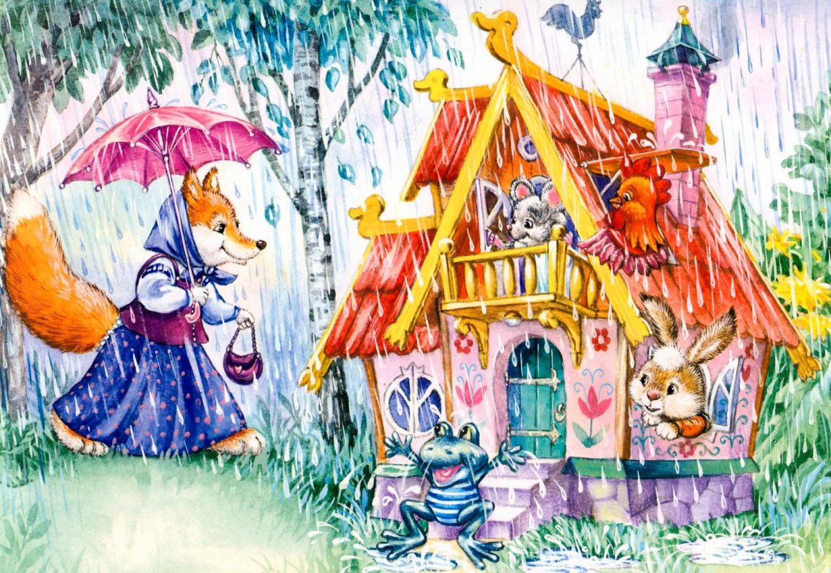 Сказка Заинькина избука