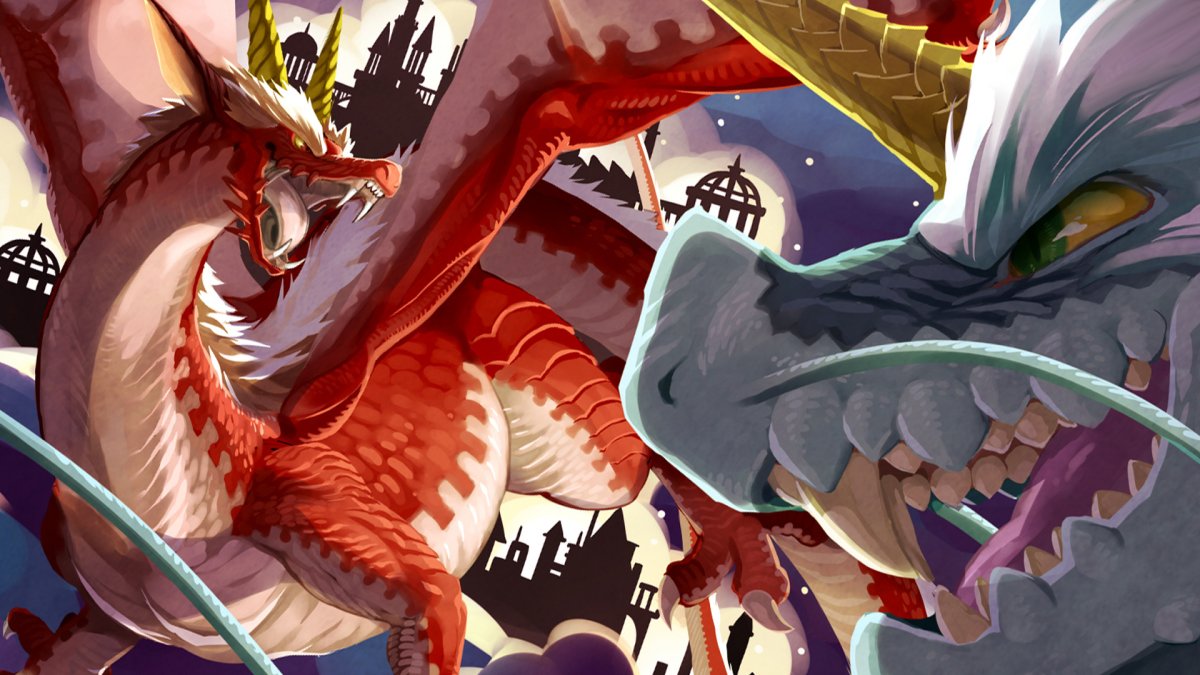 Драгон аниме с драконами