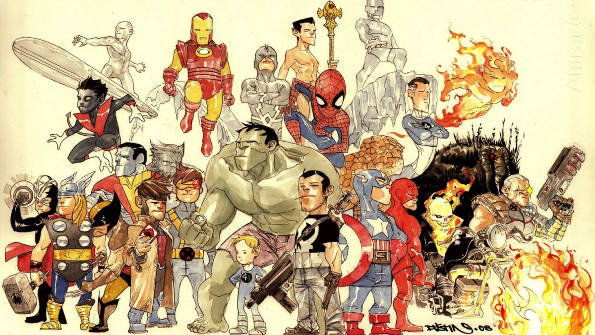 Комиксы иллюстрации