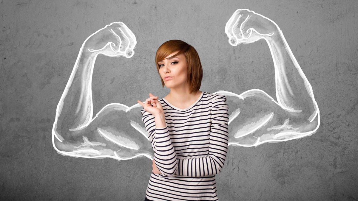 Сильная женщина