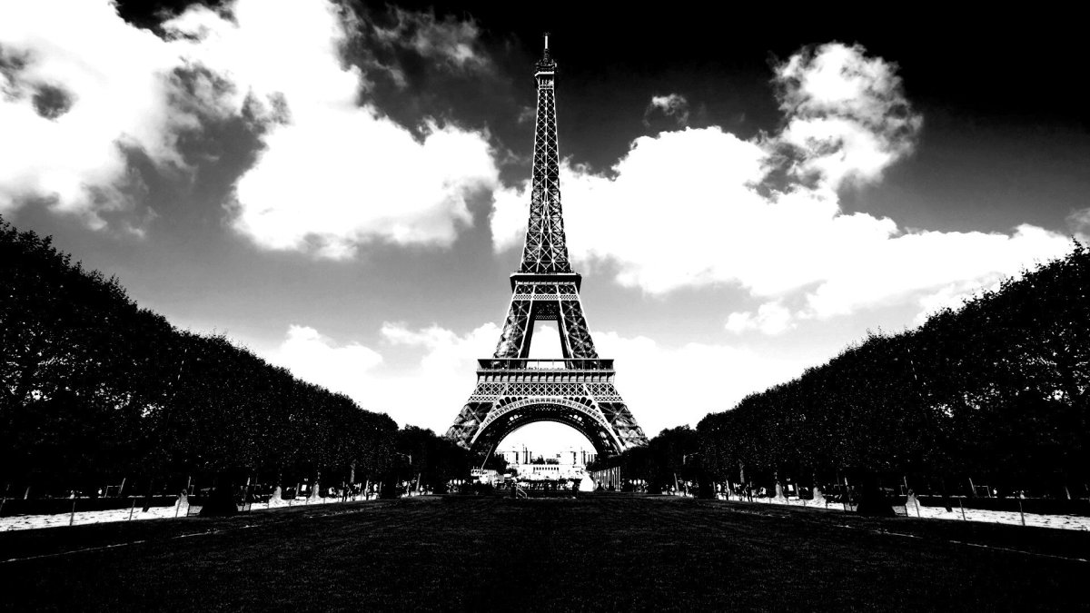 Красивые черно белые картины