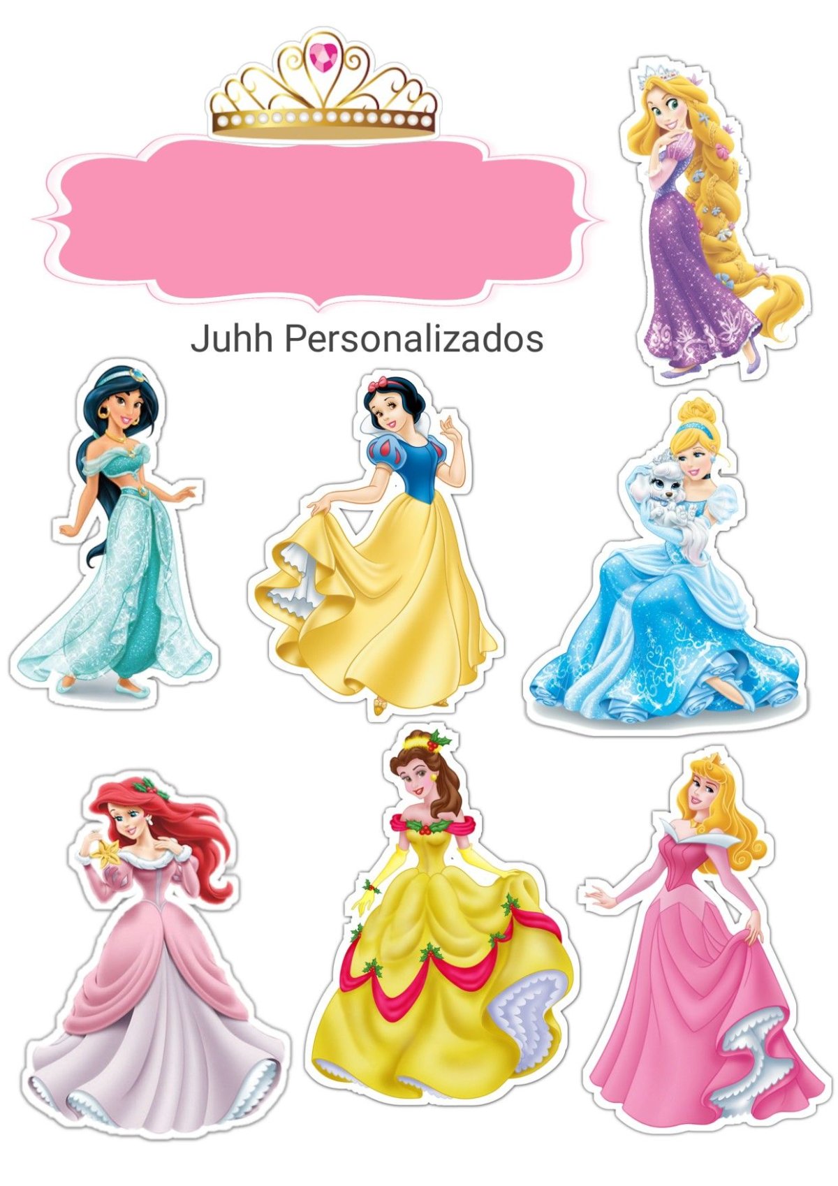 Принцесса для топпера