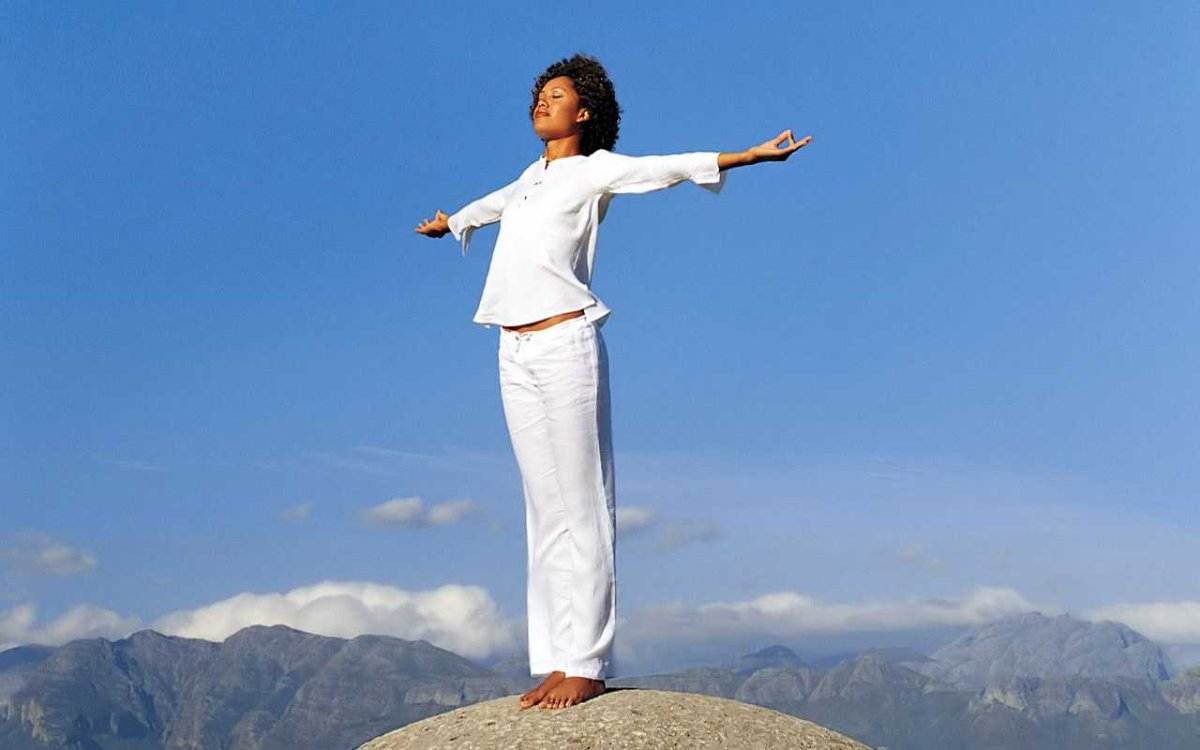 Отдыхающий человек