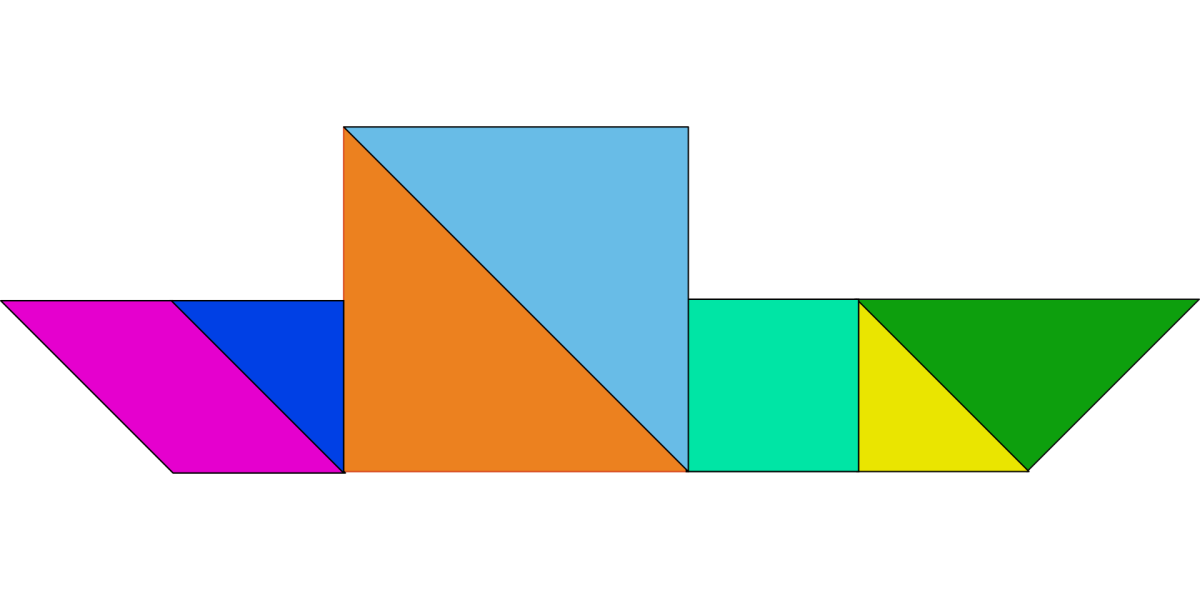 Аппликация кораблик