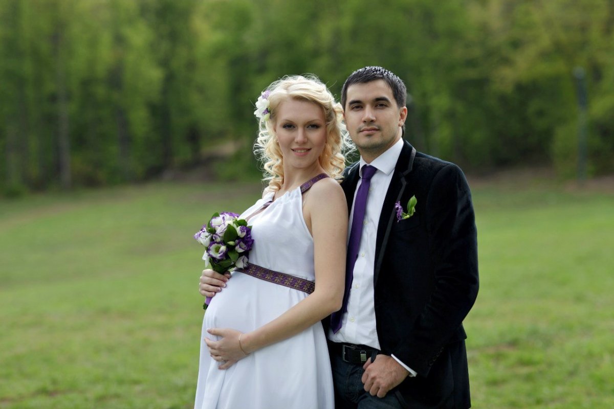 Свадьба беременной невесты