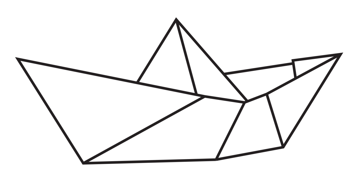 Аппликация пароход