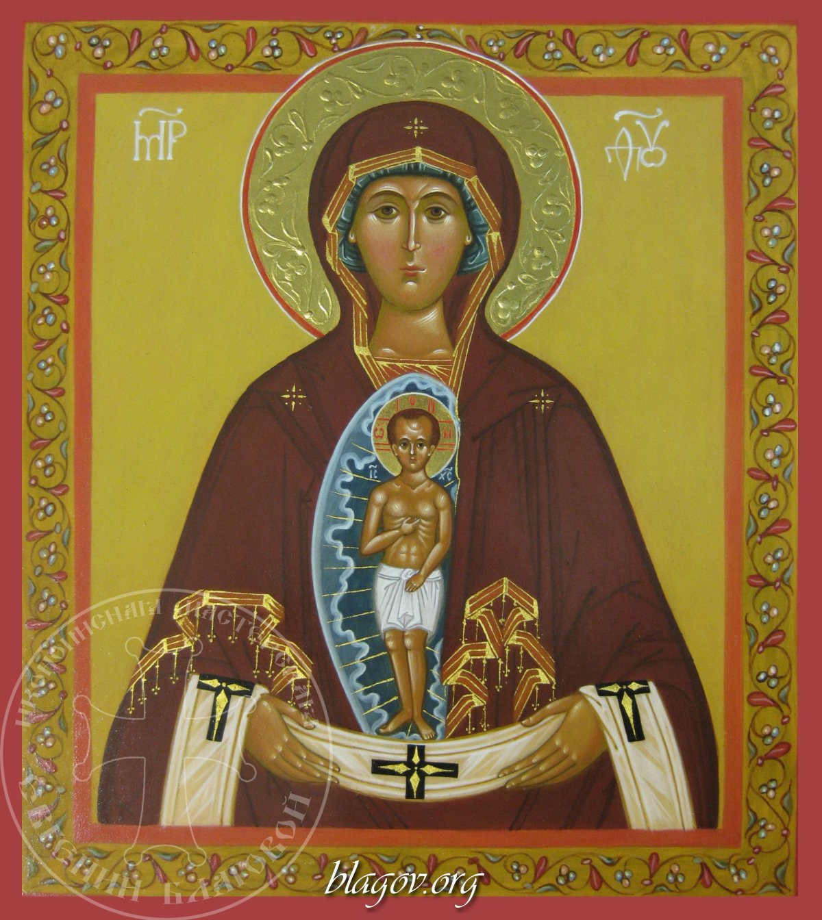 Икона Албазинской Божьей матери слово плоть бысть