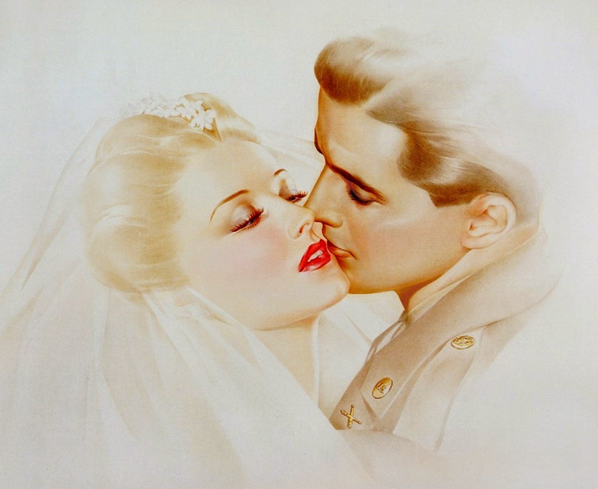 Винтажный поцелуй