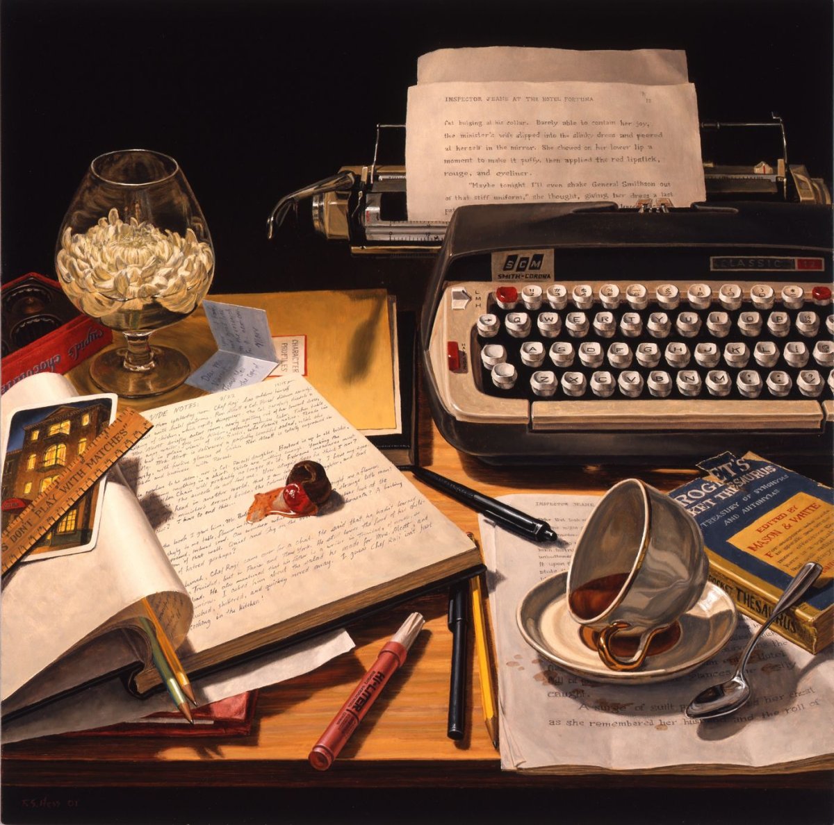 Письменный стол писателя