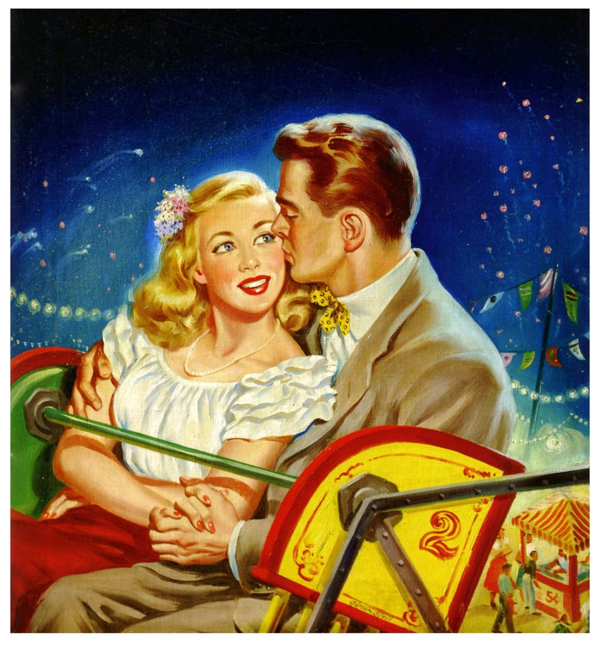 Ретро мужчина арт