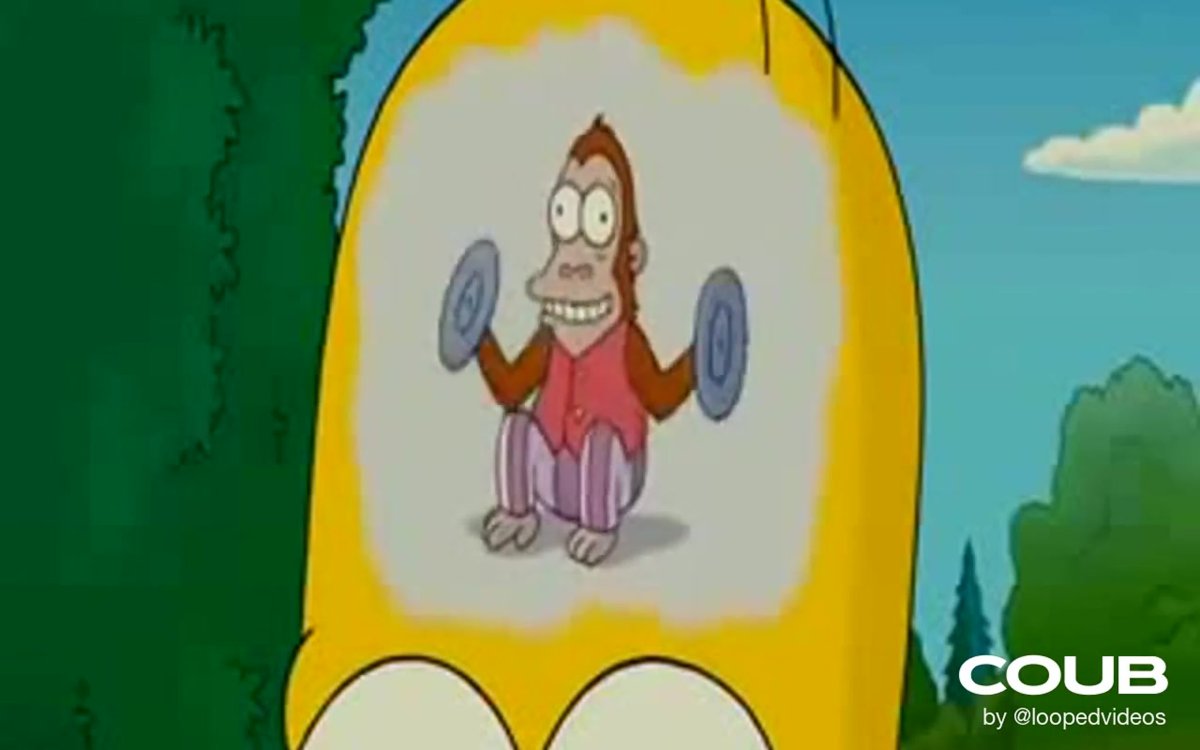 Обезьяна с тарелками